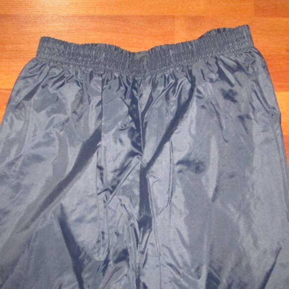 K-WAY Vintage Dark Blue Lined Splash Pants - Sz 8/M - Picture 3 of 9
